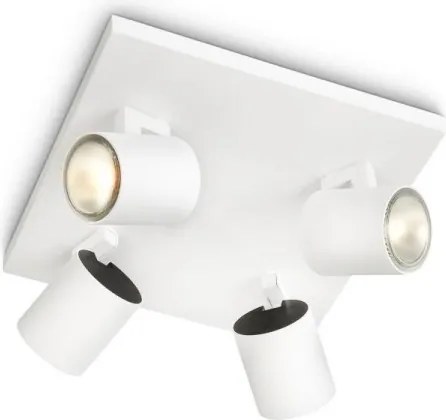 Philips - Spot LED RGBW dimabil RUNNER 4xGU10/6,5W/230V alb