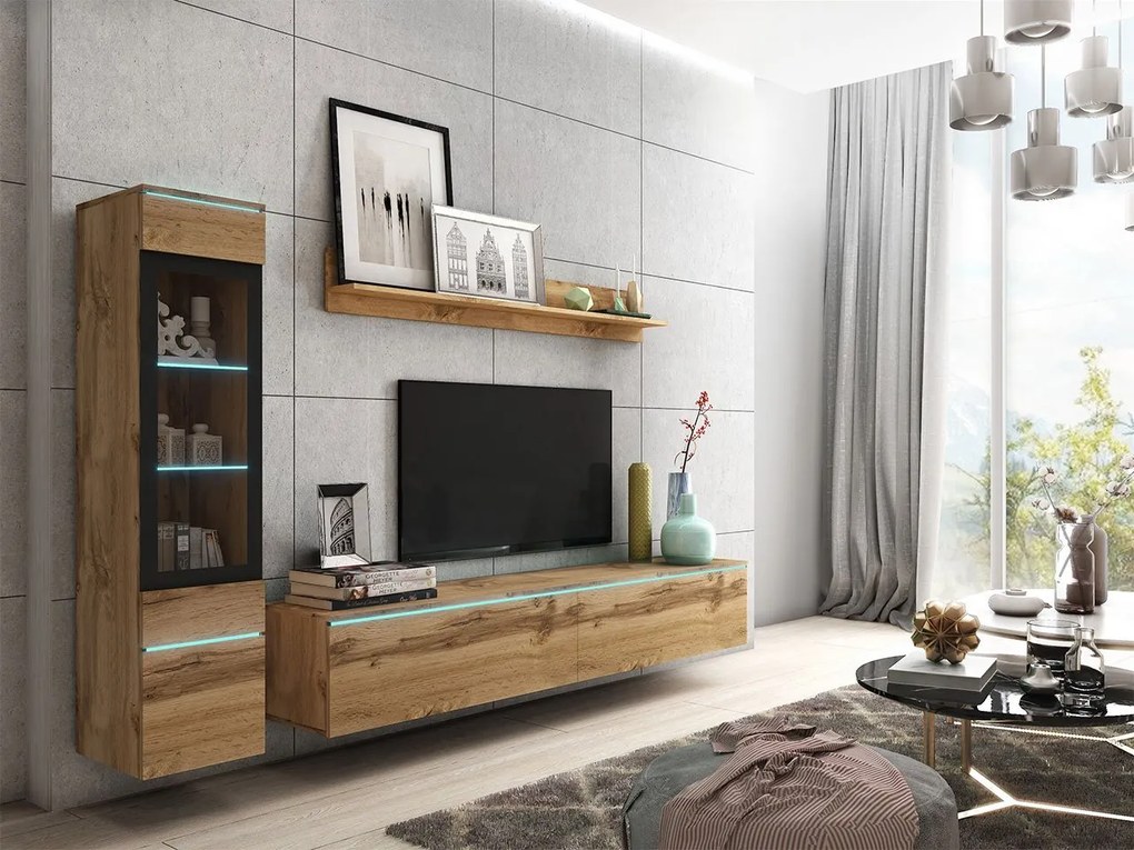 Mobilier living Selwyn I (wotan) (iluminat LED Alb). 1054036