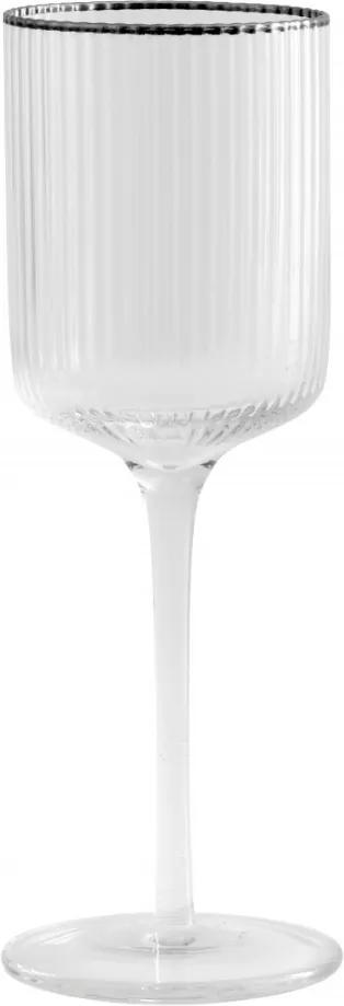 Pahar de Vin Alb Rilly - Sticla Transparent Inaltime(21 cm) x Diametru(7 cm)