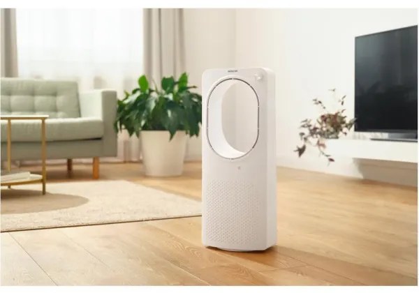 Ventilator de podea fără palete Sencor 50W/230V alb