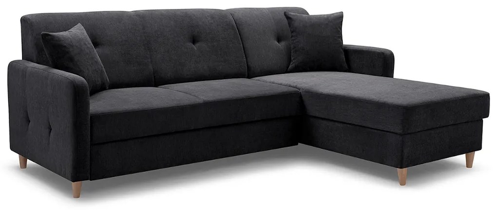 Expedo Coltar extensibil FOSIE, 220x88x162, asti 15, colt pe dreapta