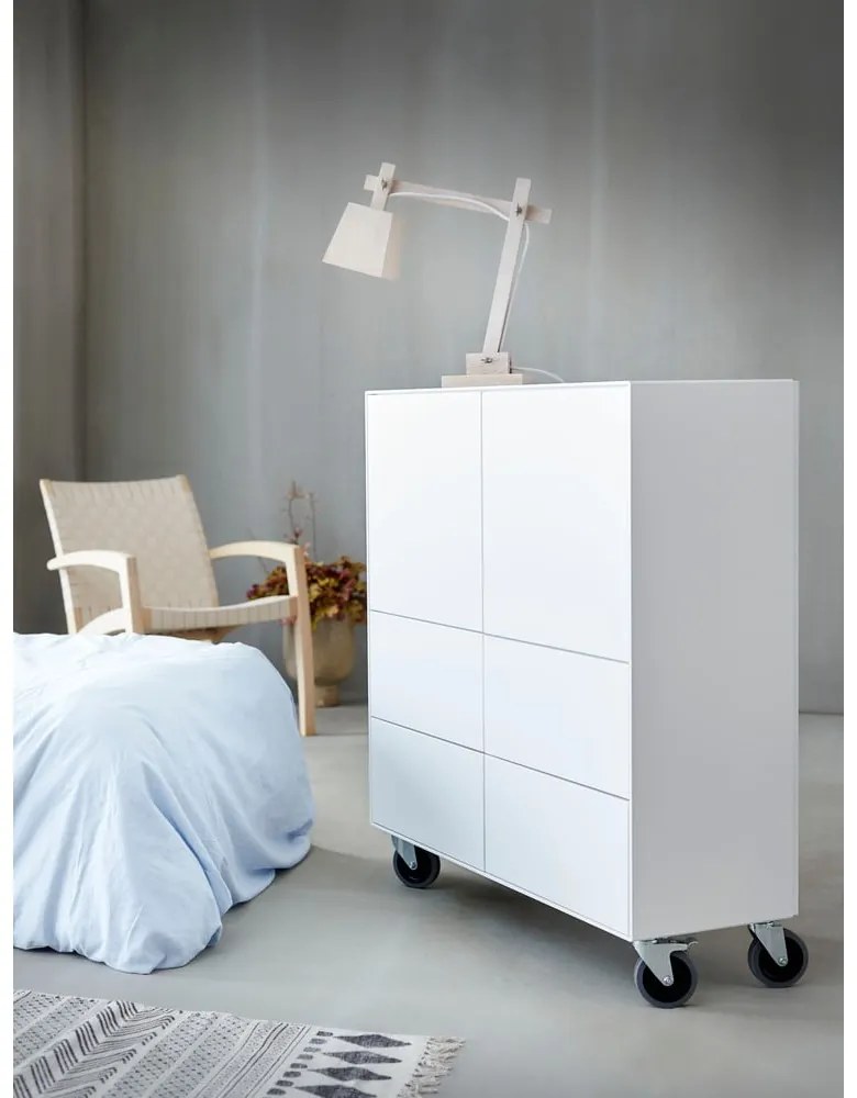 Comodă înaltă albă 91x103 cm Edge by Hammel - Hammel Furniture