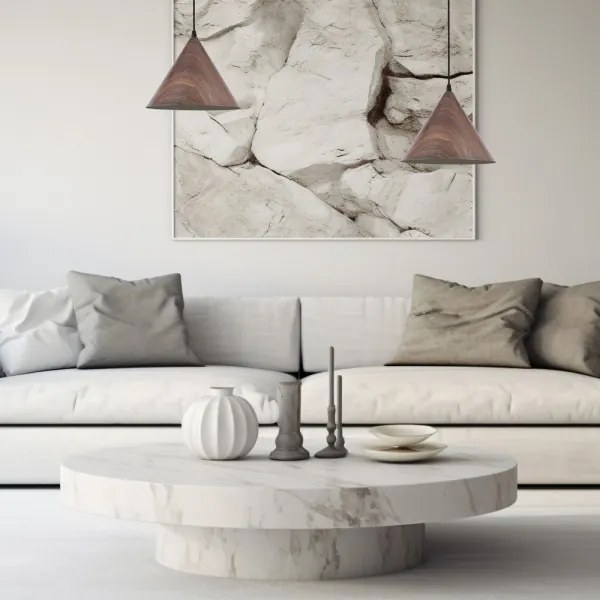 Lustră pe cablu BOSCO 1xE27/15W/230V maro