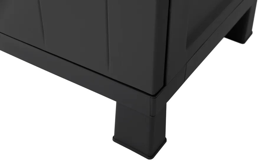 Dulap GARAGE MIDI HIGH UTILITY - negru
