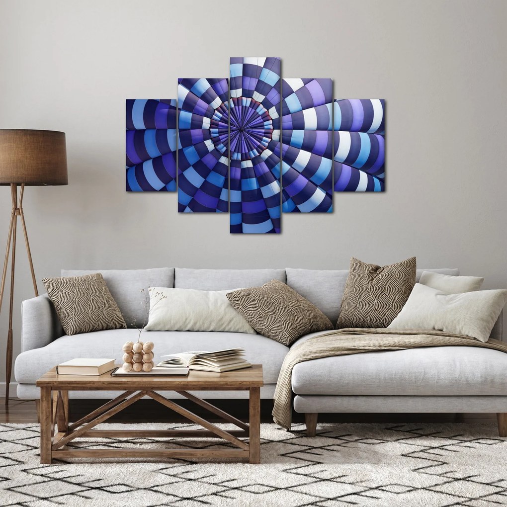 Tablou cu structura balonului zburător (150x105 cm)