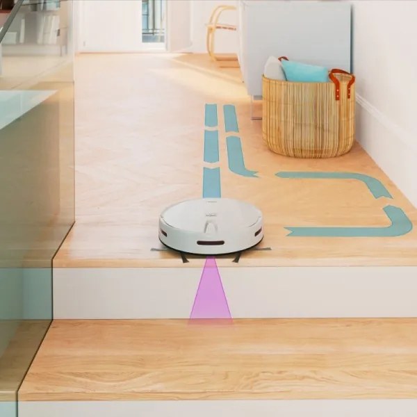 Niceboy ION Charles i4 - Aspirator robot 2în1 4400 mAh Wi-Fi alb + DO