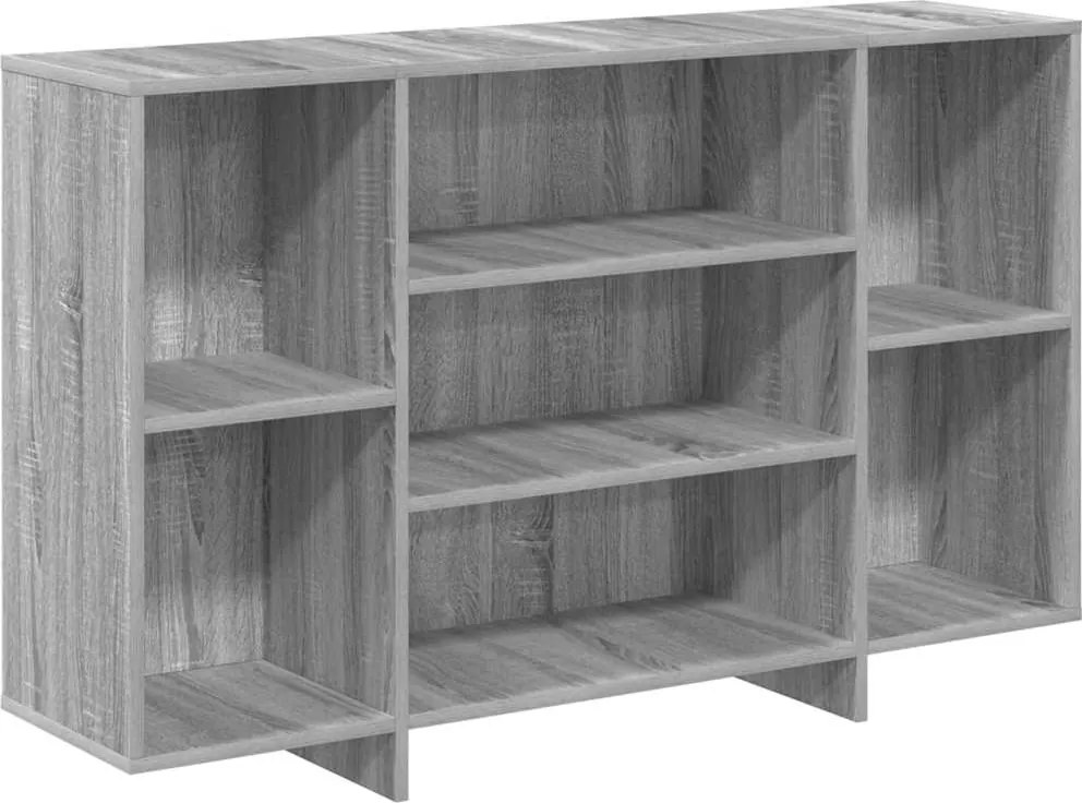 vidaXL Servantă, gri sonoma, 120x30x75 cm, PAL