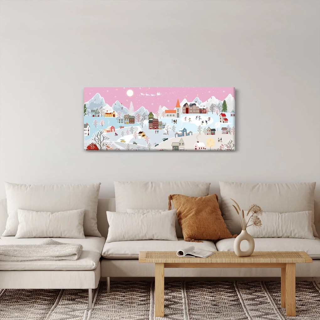 Tablou - Iarma magică (120x50 cm)