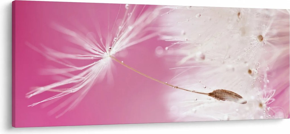 Tablou - Floare macro (120x50 cm)