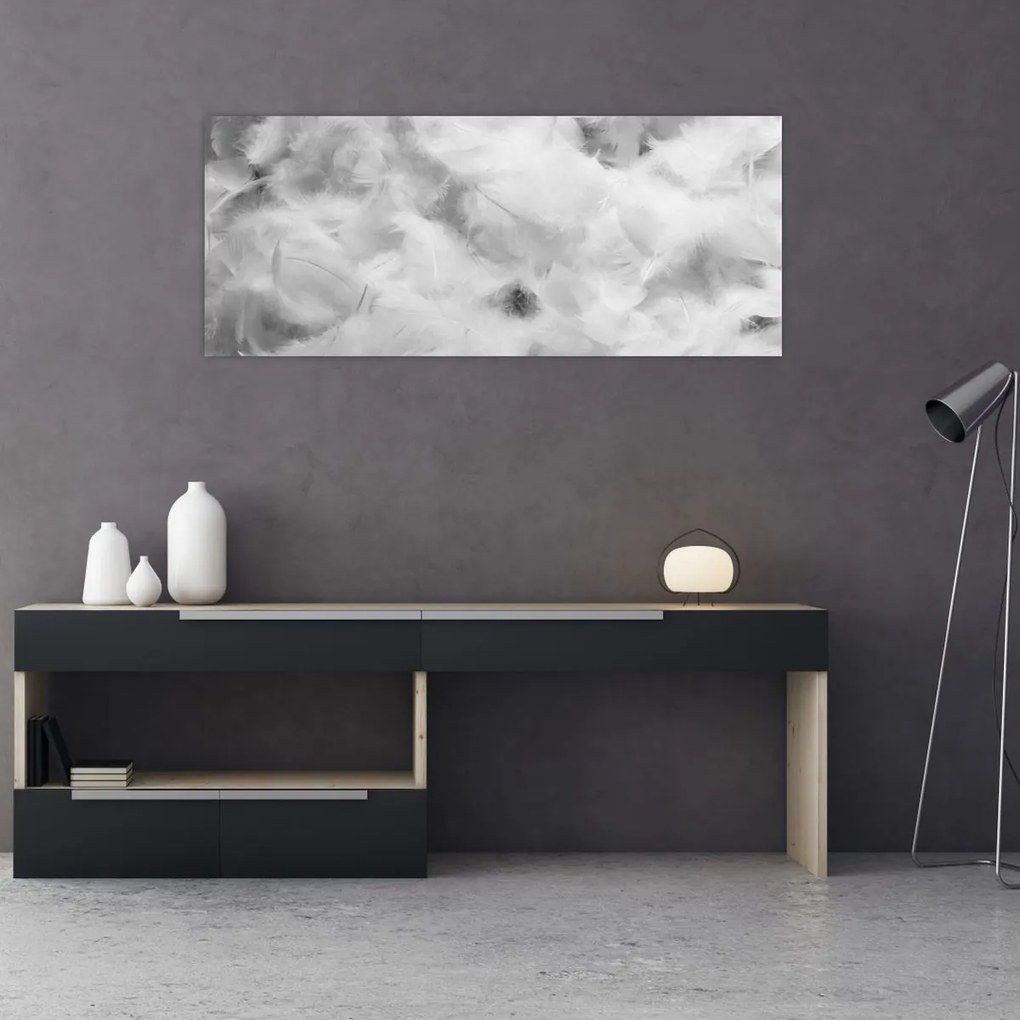 Tablou - Nori de pene (120x50 cm)