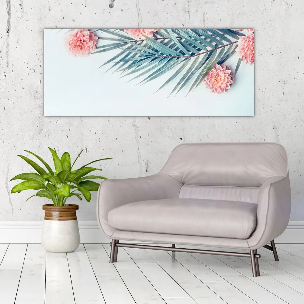 Tablou cu buchet (120x50 cm)