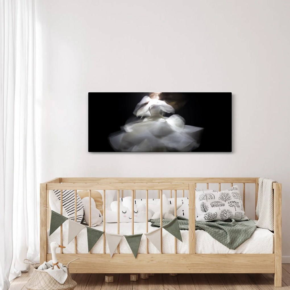 Tablou cu floare de lotus (120x50 cm)