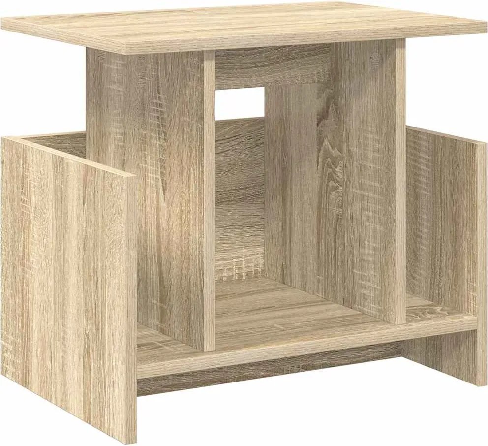 vidaXL Support TV Stejar Sonoma 50 x 35 x 45 cm Lemn compozit