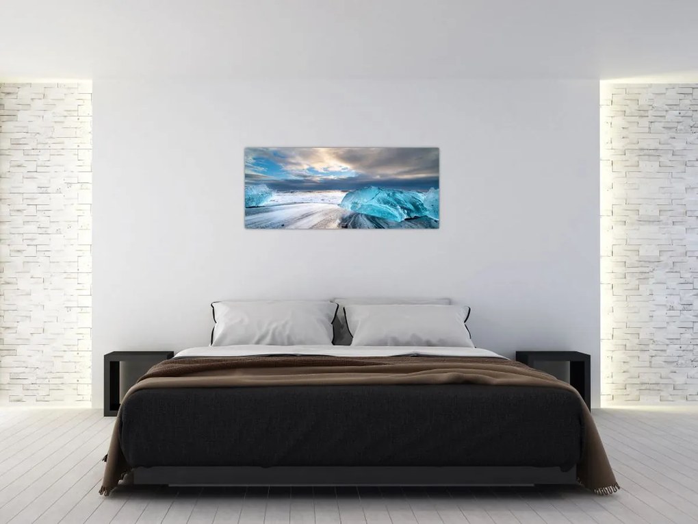 Tablou - Plaja Diamond Beach (120x50 cm)