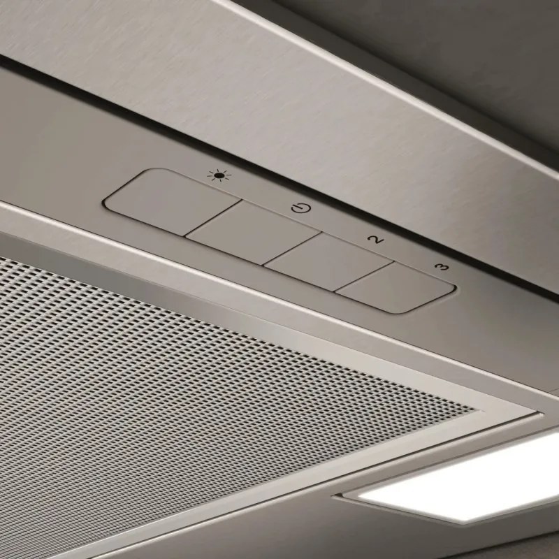 Hota de bucatarie incorporabila Elica Era C IX 52, 146 W, 52 cm, Clasa D, 368 m³/h, Iluminare LED, Otel inoxidabil