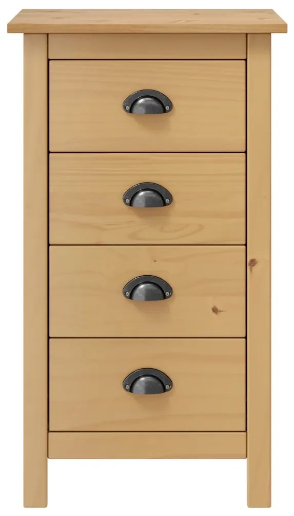 288911 vidaXL Servantă Hill Range, 46 x 35 x 80 cm, lemn masiv de pin