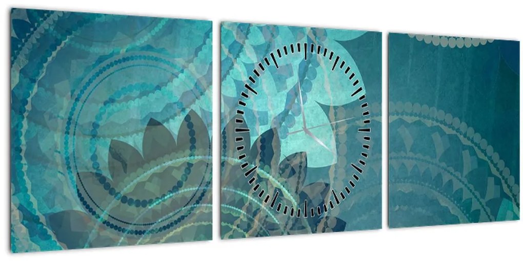 Tablou - Fantezie (cu ceas) (90x30 cm)