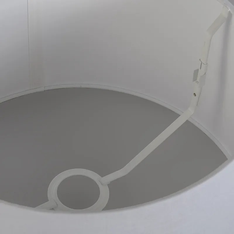 Abajur din in negru 35 cm