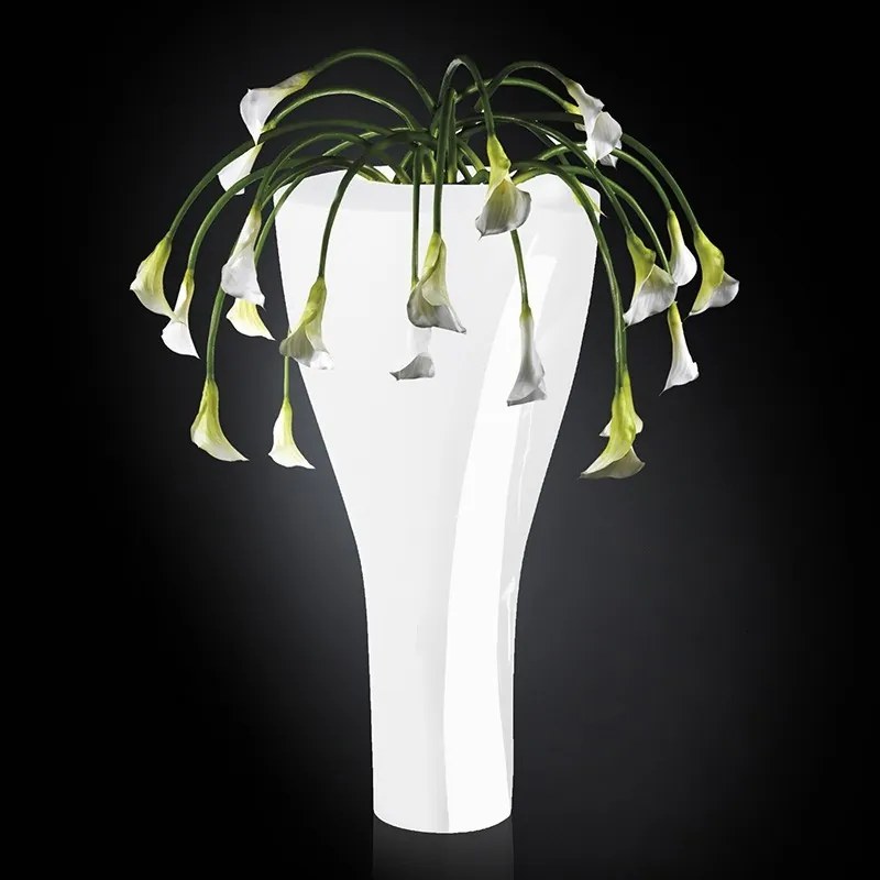 Aranjament floral super elegant, LUX LOS ANGELES IN SHINY VASE, alb 160cm 1141244.95