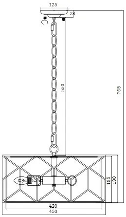 Pendul design clasic MESSINA MYH223PL-03G