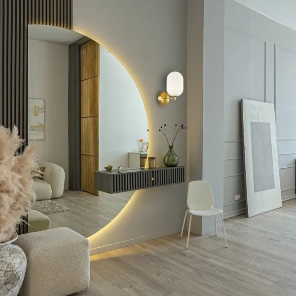 Lampă de perete ALIAS 1xG9/8W/230V auriu