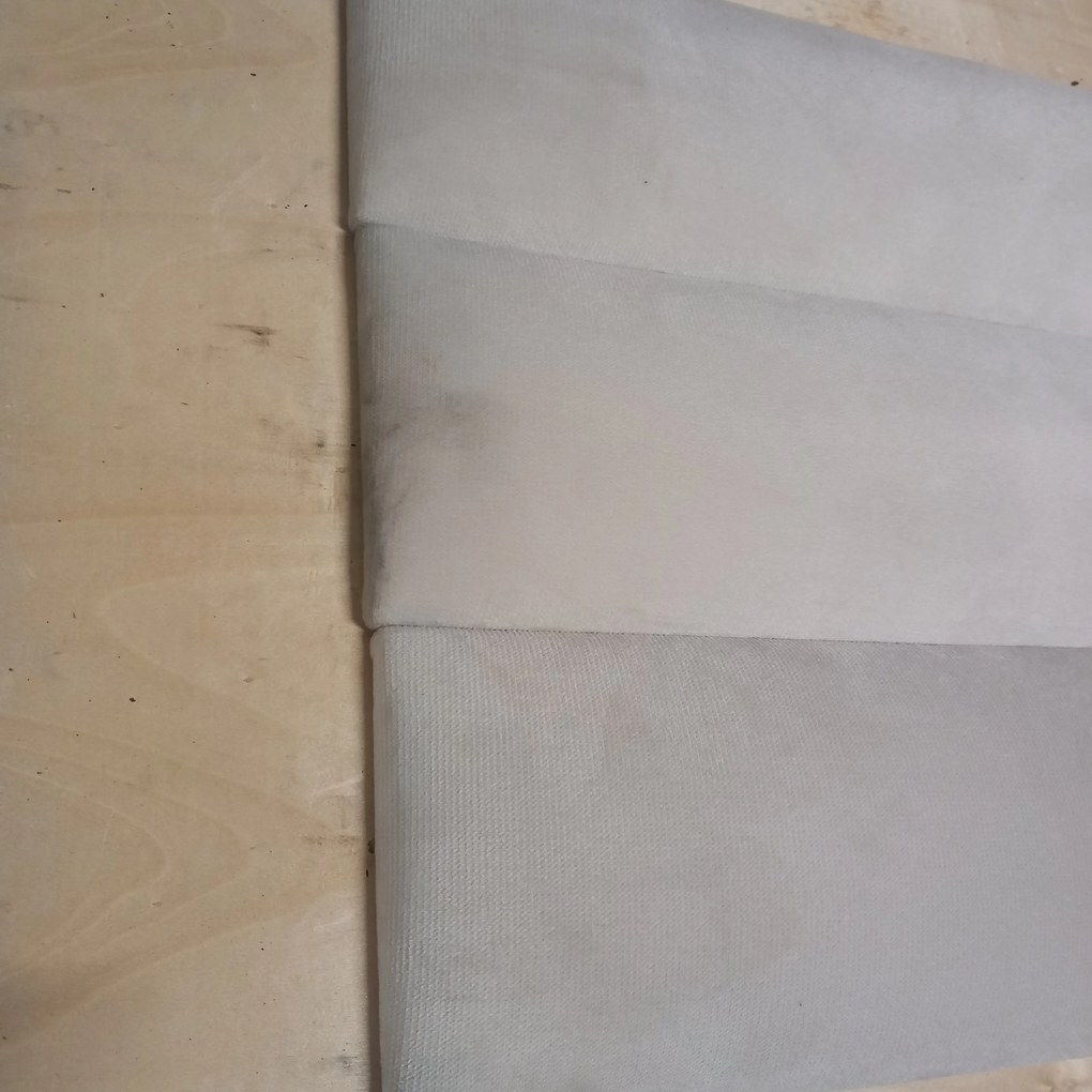 OFERTA Panou de perete tapițat FRAME PAROS 15x90 cm, crem II. calitate