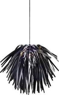 Lustra suspendata din plastic negru 57x50 cm Flora Markslojd