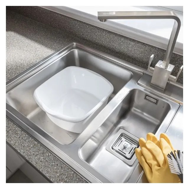 Lighean Addis Rect, 8 l, negru