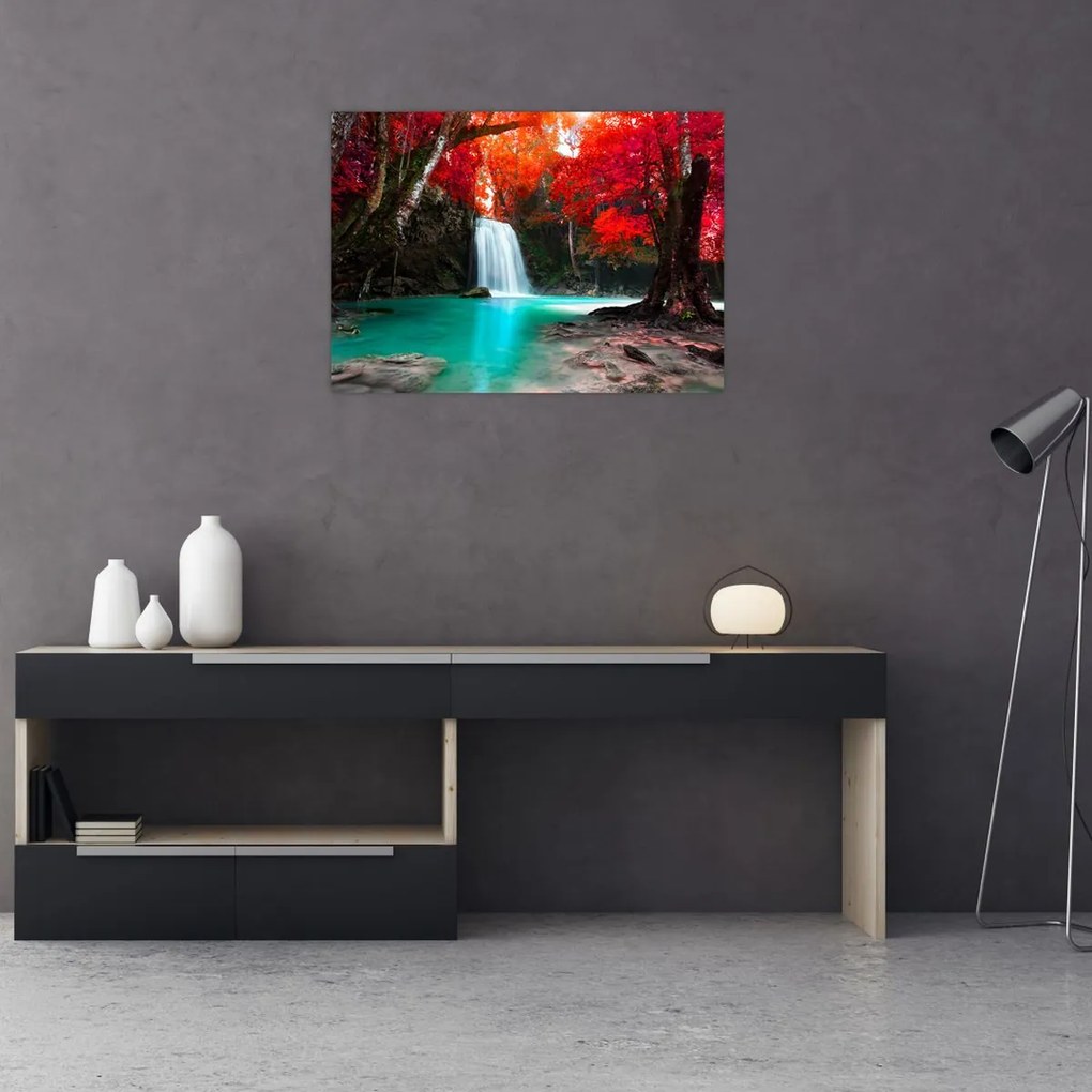 Tablou - Cascadă (70x50 cm)