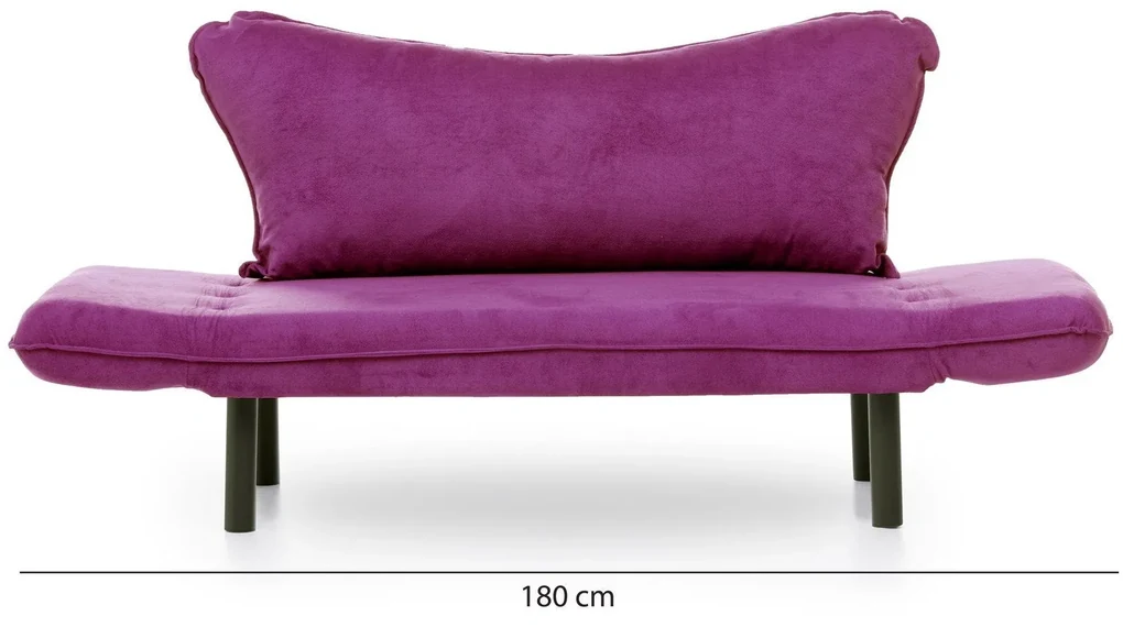 Canapea extensibila cu 2 Locuri Lisbon, 150 x 80 x 65 cm