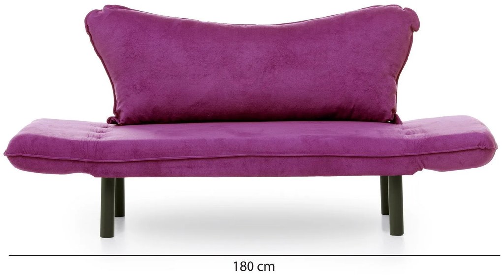 Canapea extensibila cu 2 Locuri Lisbon, 150 x 80 x 65 cm