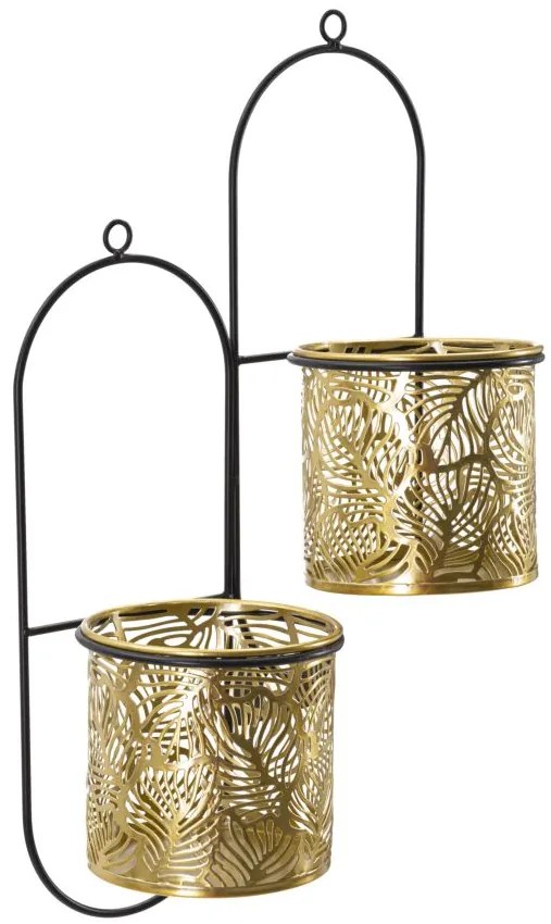 Mauro Ferretti  Jardiniera Perete Dublu Hong cm 27X14X48 | Aosom Romania