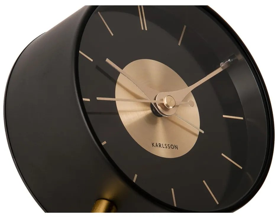 Ceas deșteptător ø 11 cm Gold Disc – Karlsson