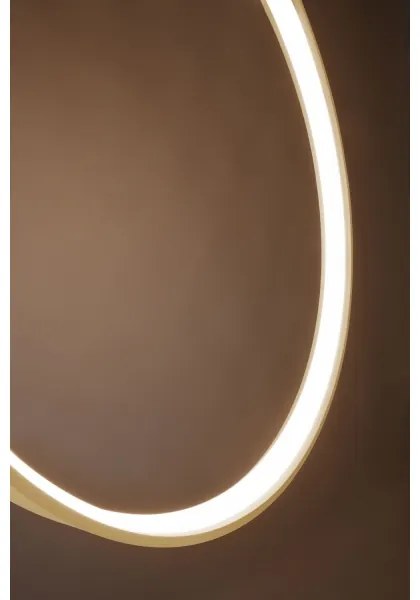 Lustră LED pe cablu RIO LED/50W/230V CRI90 3000K d. 78 cm auriu Thoro TH.175