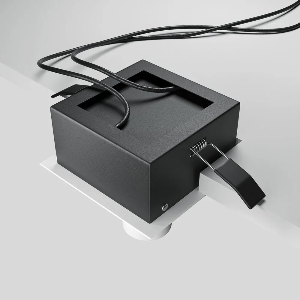 Spot LED incastrabil design tehnic Magnum 2 alb