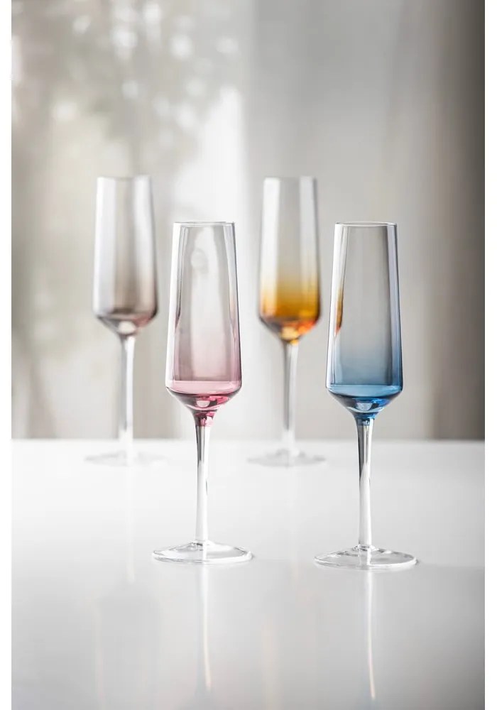 Set de pahare 4 buc. de șampanie 240 ml Prism – Ladelle