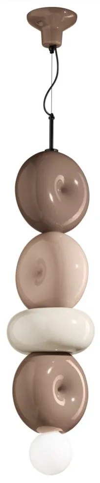 Lustra retro realizata manual din ceramica Bumbum