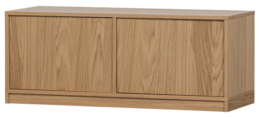 Comodă TV modulară cu aspect de lemn de stejar 110x44 cm Modulair – vtwonen