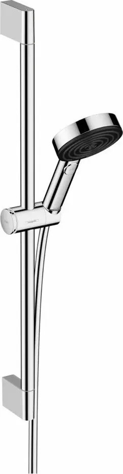 Set de dus cu bara Hansgrohe Pulsify Select 105 Relaxation 65 cm crom 3 functii