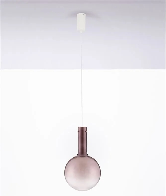 Pendul, Lustra design modern Entero maro