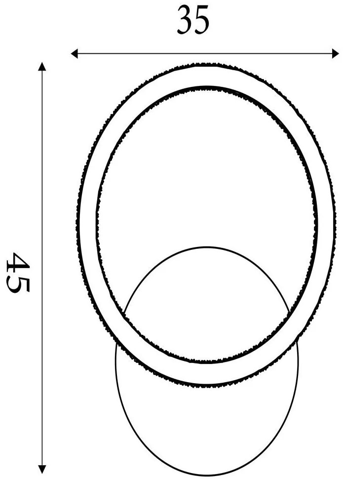 Plafoniera LED design circular Specs