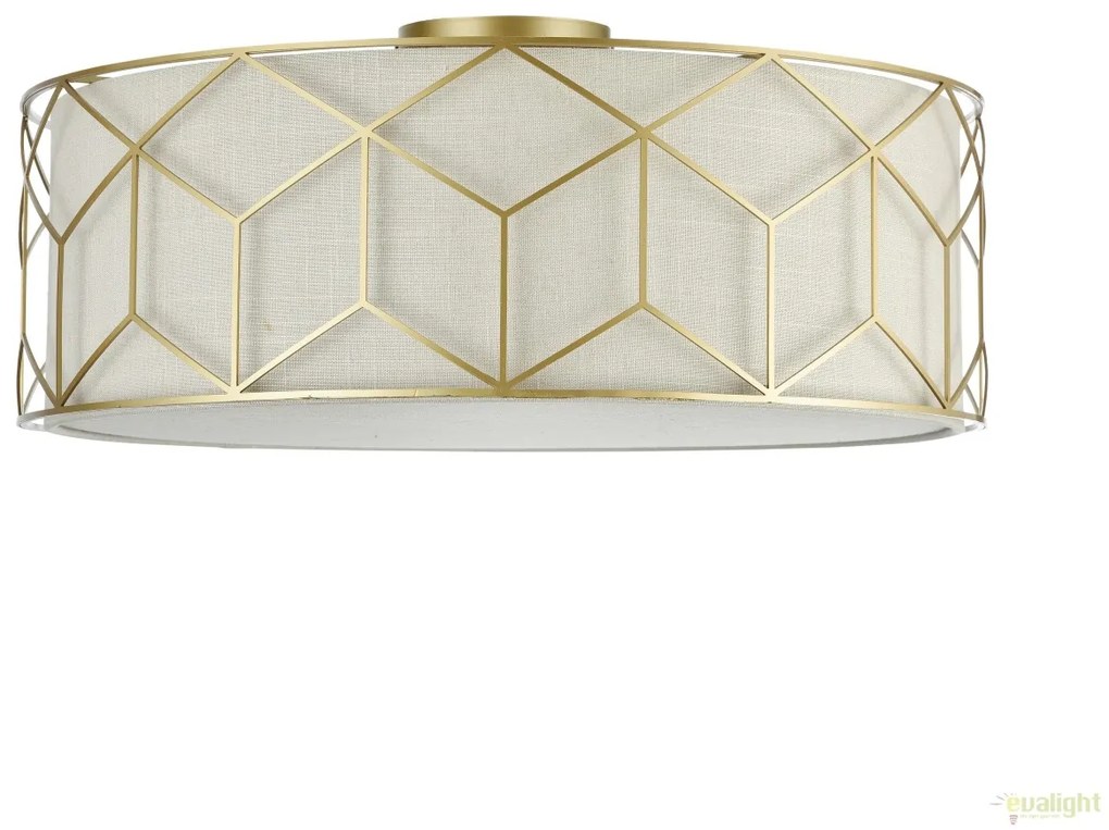 Lustra aplicata clasica diam.57cm Messina MYH223-PL-05-G