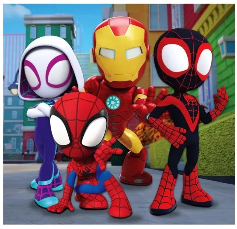 Omul Păianjen Spidey Puzzle Clementoni 3x48 piese