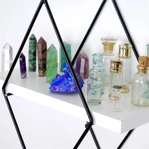 SET 2x raft de perete alb