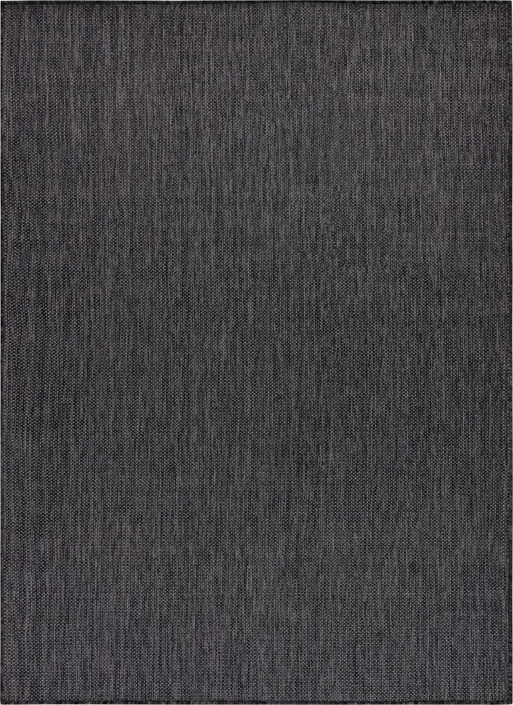 Covor SISAL SION A5165A Melanj țesute plate negru