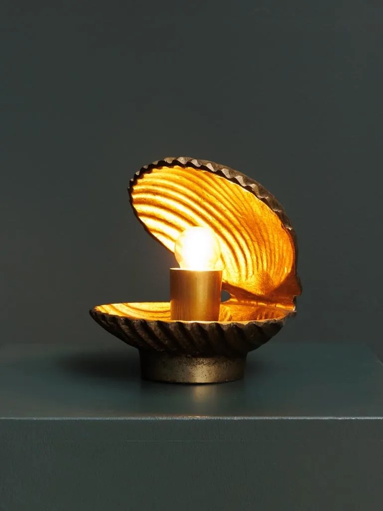 Lampa de masa, in forma de scoica, Ariel