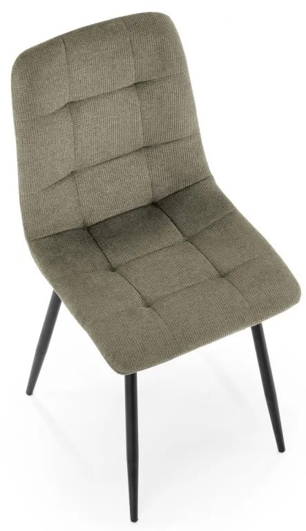 Scaun K560 stofa olive H88 cm