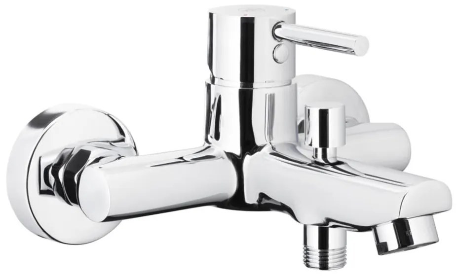 KFA Armatura 5824-010-00 - Baterie de cadă NEDA crom lucios