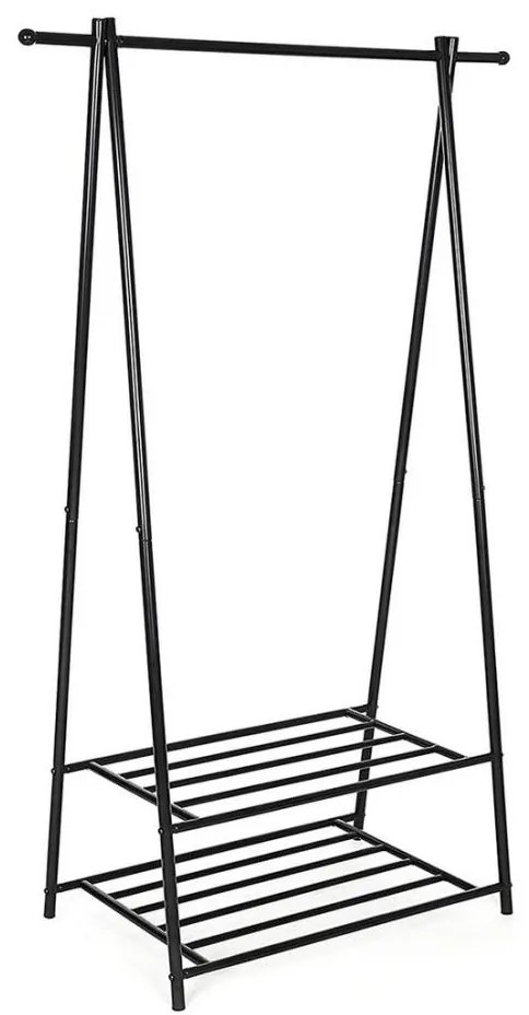 Cuier de podea LINEA, negru