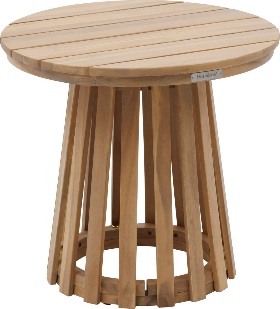 Masa de gradina din lemn de salcam, Ø 50 cm, OSUNA